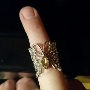 Beautiful butterfly ring